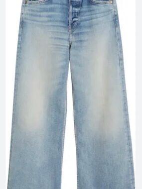 Re-done High Rise Crop Jeans